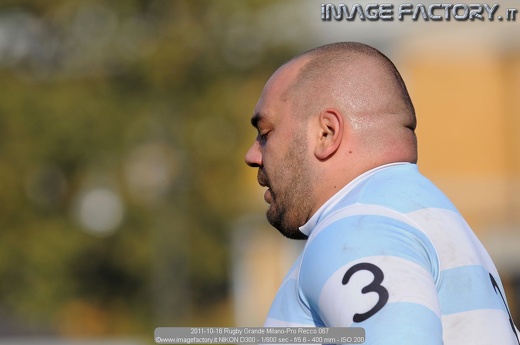 2011-10-16 Rugby Grande Milano-Pro Recco 067